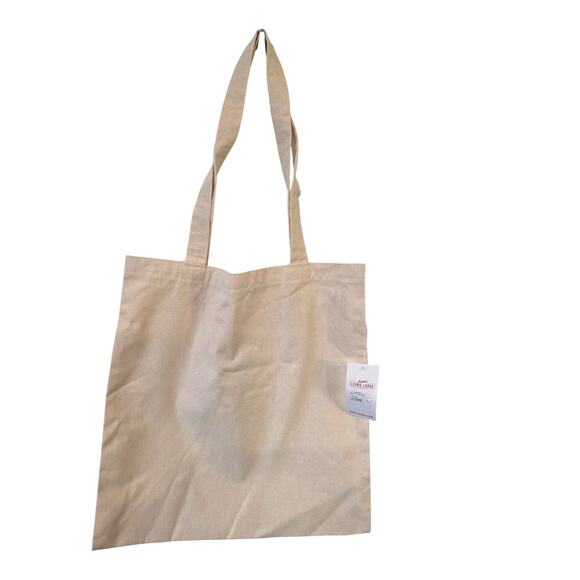 Leinenkugel's Beer Canvas Tote Bag Cream Red Black NEW Reusable bag Shopper Tote - Picture 3 of 3